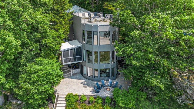 9182 Hemlock Ln, Bridgman, MI 49106 - aerial view of property and surrounding area