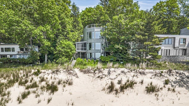 9182 Hemlock Ln, Bridgman, MI 49106 - back of property