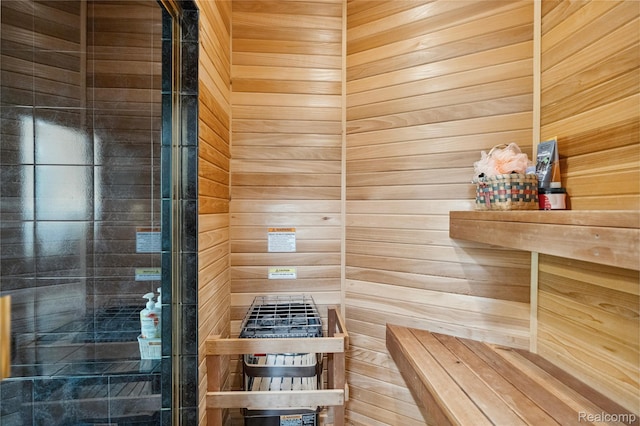 8356 Misty Mdws, Grand Blanc, MI 48439 - relaxing sauna featuring wood walls