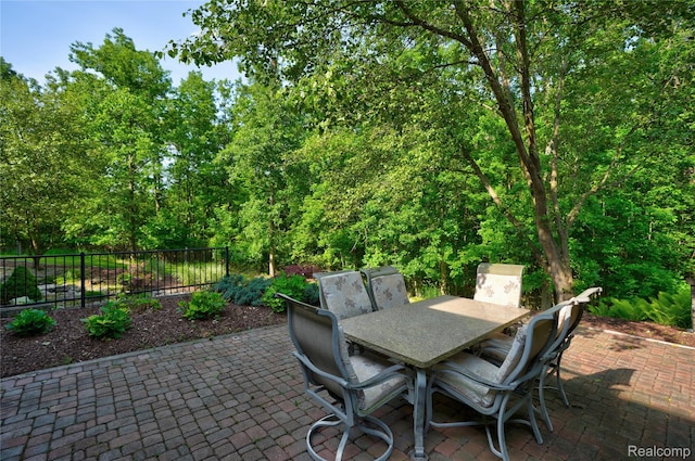8356 Misty Mdws, Grand Blanc, MI 48439 - view of patio / terrace featuring outdoor dining area