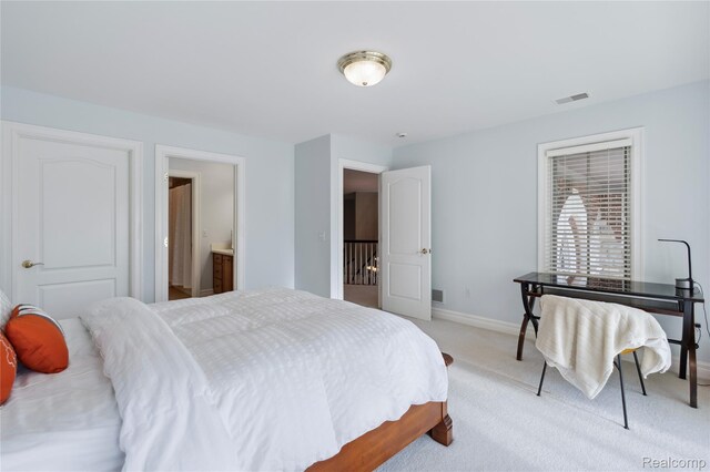 8356 Misty Mdws, Grand Blanc, MI 48439 - bedroom with light carpet and baseboards