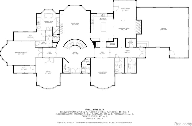 8356 Misty Mdws, Grand Blanc, MI 48439 - view of home floor plan