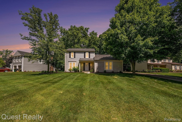 28041 Gettysburg St, Farmington, MI 48331 - view of front facade with a front yard