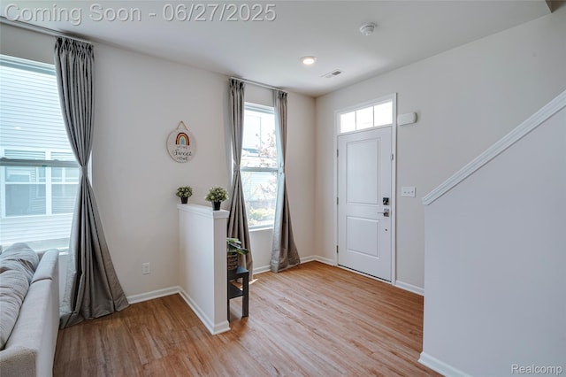 606 Angus Ln, Saline, MI 48176 - foyer with light wood-type flooring