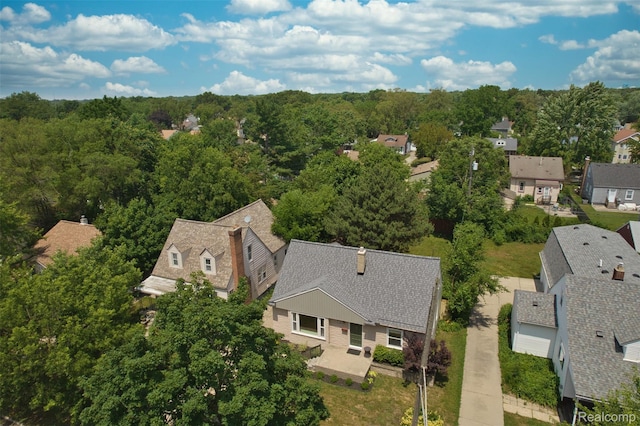 1566 Pearson St, Ferndale, MI 48220 - aerial view of residential area