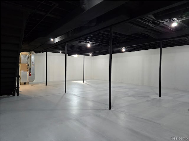 35260 Bradford Dr, New Baltimore, MI 48047 - view of unfinished basement