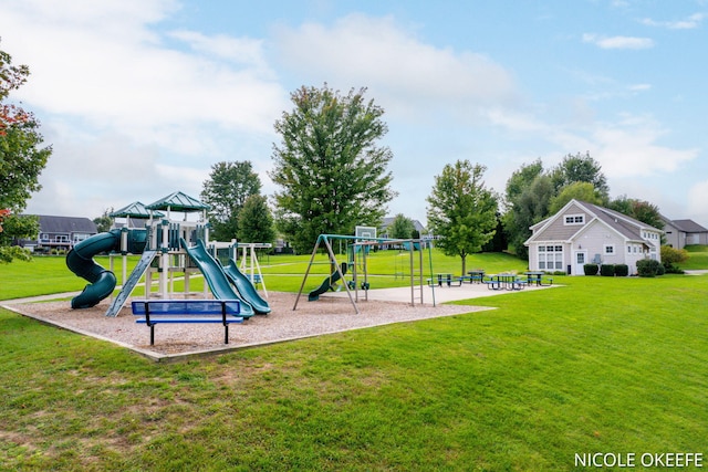 7150 Limerick Ln SW, Byron Center, MI 49315 - community play area featuring a lawn