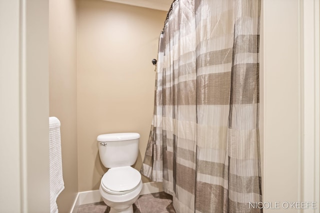 7150 Limerick Ln SW, Byron Center, MI 49315 - bathroom featuring tile patterned flooring and a shower with curtain