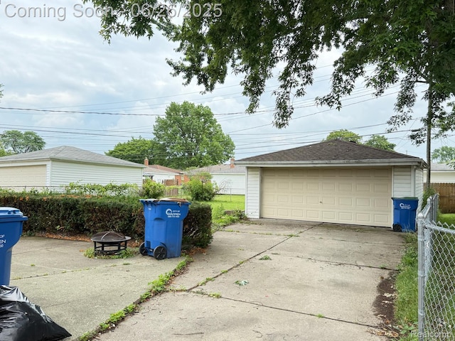 11522 Gerald Dr, Warren, MI 48093 - view of detached garage