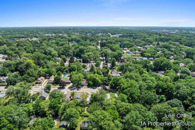 1035 Eastern Ave NE, Grand Rapids, MI 49503 - aerial perspective of suburban area featuring a heavily wooded area