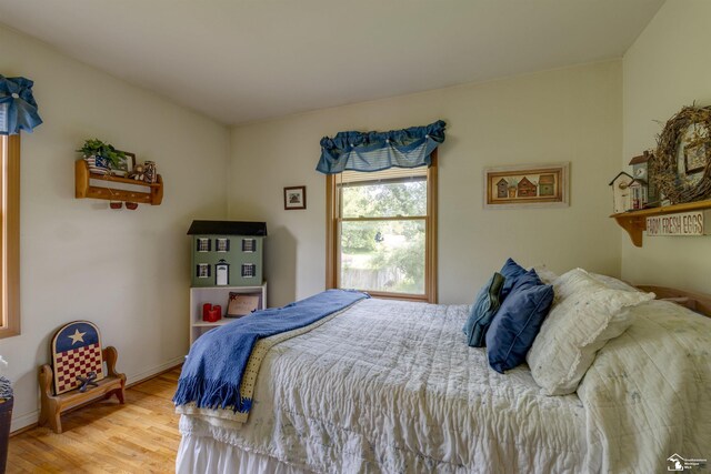 2030 W Sterns Rd, Temperance, MI 48182 - bedroom with wood finished floors