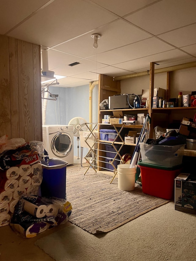 5213 Crocus Ave, Lansing, MI 48911 - storage with washer / clothes dryer