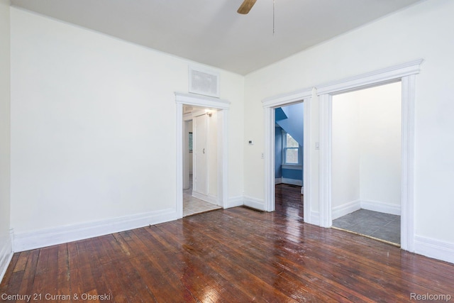 28604 Grayling Ave, Farmington Hills, MI 48336 - empty room featuring wood-type flooring and ceiling fan
