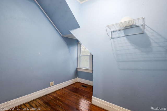 28604 Grayling Ave, Farmington Hills, MI 48336 - walk in closet featuring hardwood / wood-style flooring