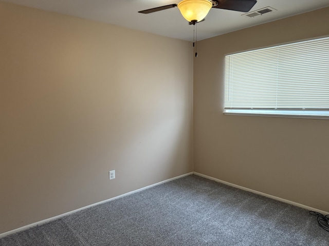 5839 Ballfour, Allen Park, MI 48101 - carpeted empty room featuring ceiling fan and baseboards