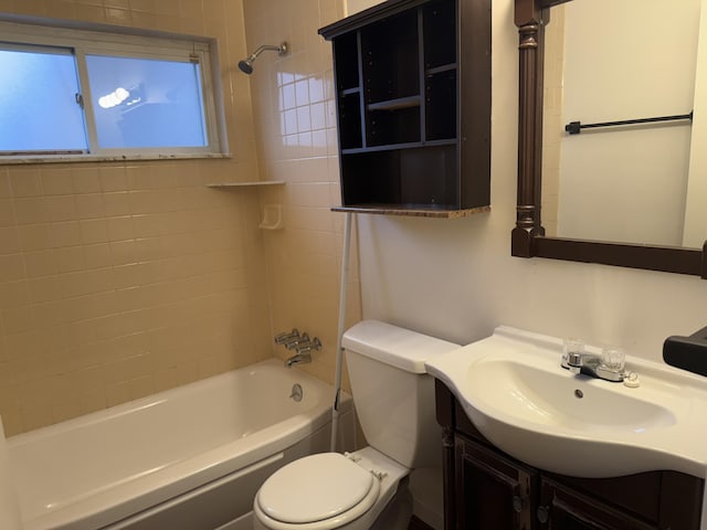 5839 Ballfour, Allen Park, MI 48101 - bathroom with vanity and tub / shower combination