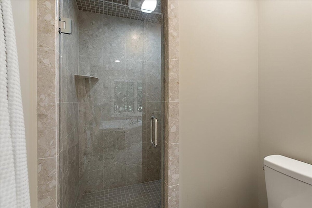 4608 Old Grand River Trl NE, Ada, MI 49301 - full bath with a shower stall and toilet