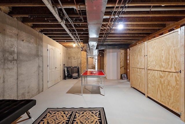 4608 Old Grand River Trl NE, Ada, MI 49301 - view of unfinished basement