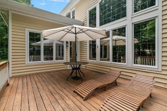 4608 Old Grand River Trl NE, Ada, MI 49301 - view of wooden terrace