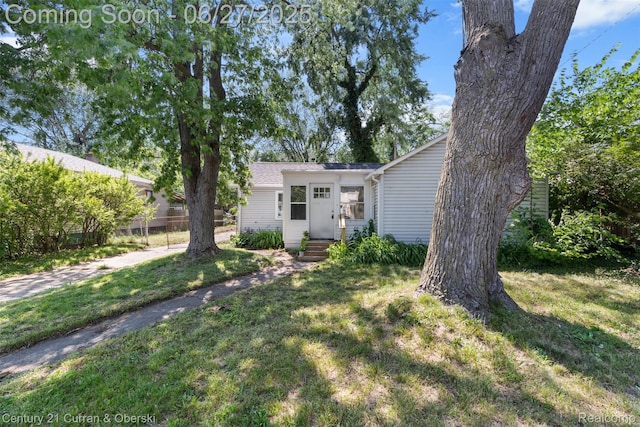 19349 Negaunee, Redford, MI 48240 - rear view of property with a yard and entry steps