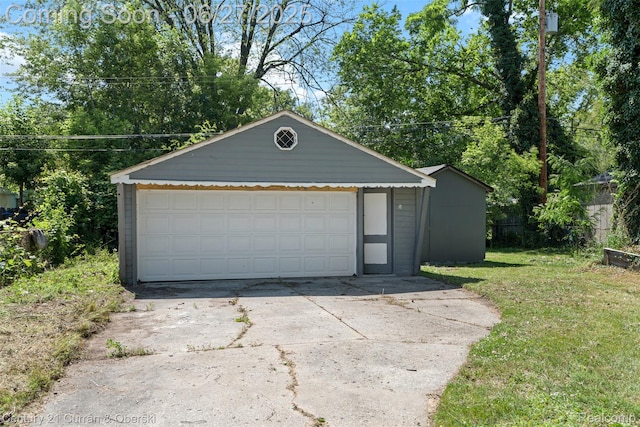 19349 Negaunee, Redford, MI 48240 - view of detached garage