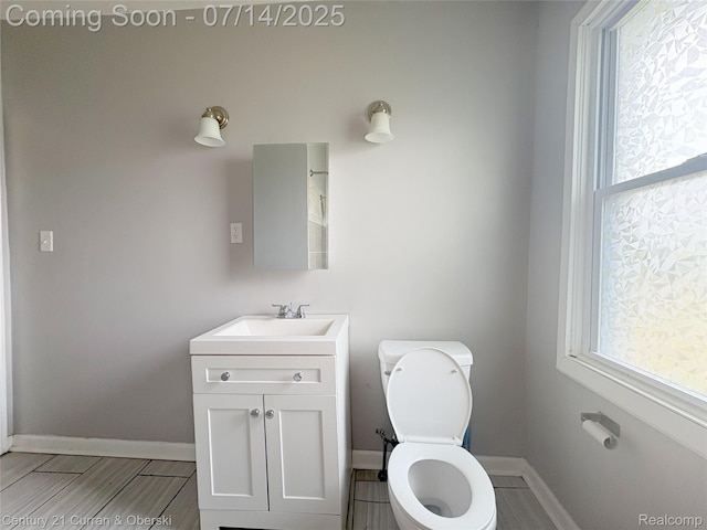 2135 Lakewood, Detroit, MI 48215 - bathroom with vanity and healthy amount of natural light