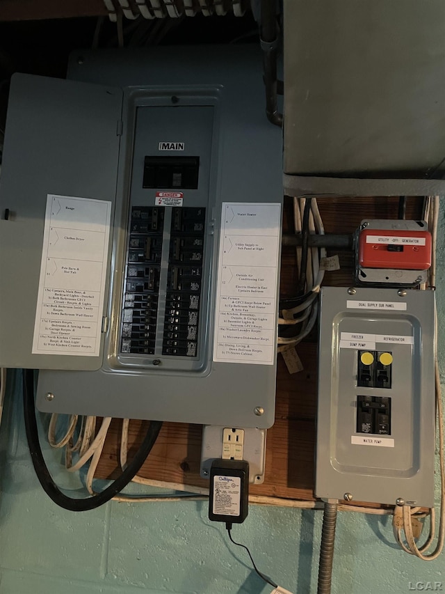 9981 W Mulberry Rd, Morenci, MI 49256 - utility room featuring electric panel
