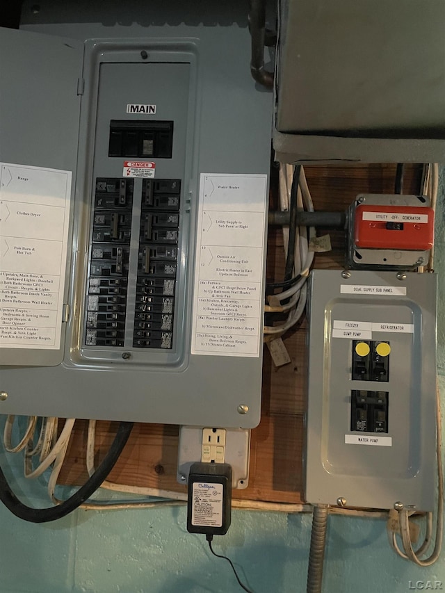 9981 W Mulberry Rd, Morenci, MI 49256 - utility room with electric panel