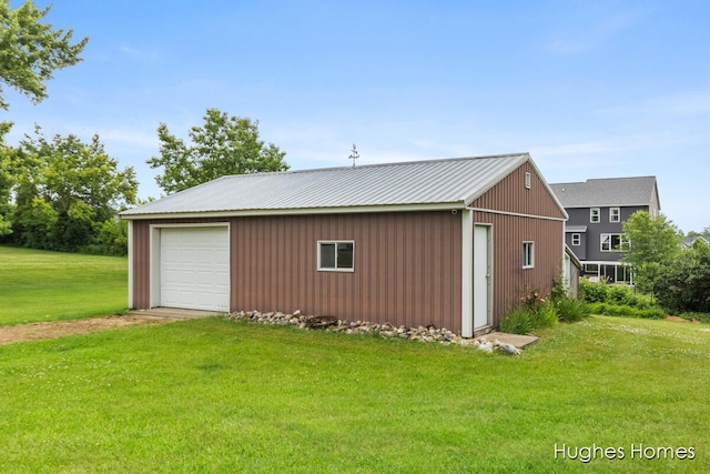 7970 Burlingame Ave SW, Byron Center, MI 49315 - detached garage with driveway