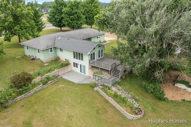 7970 Burlingame Ave SW, Byron Center, MI 49315 - view from above of property