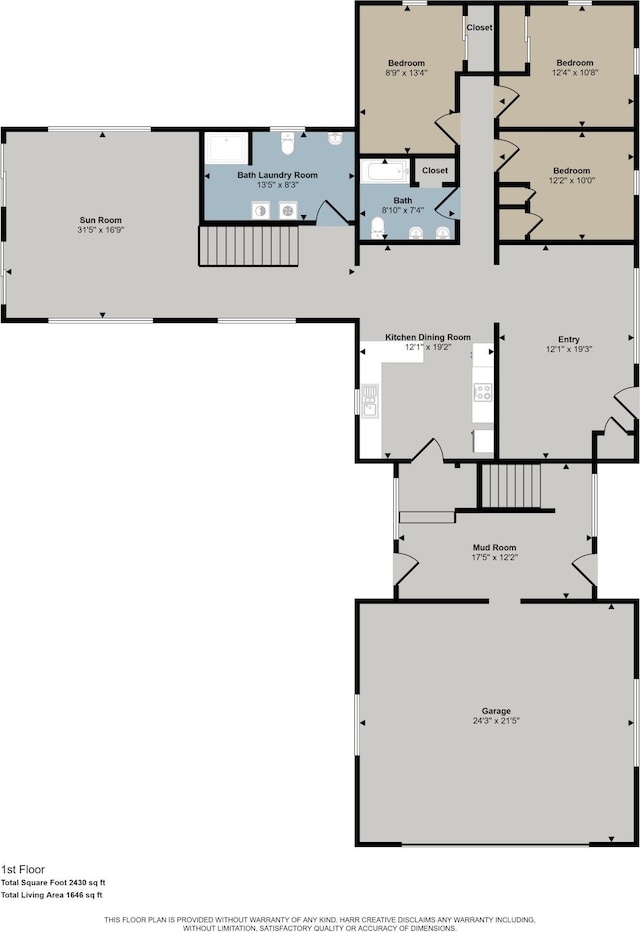 7970 Burlingame Ave SW, Byron Center, MI 49315 - view of floor plan / room layout