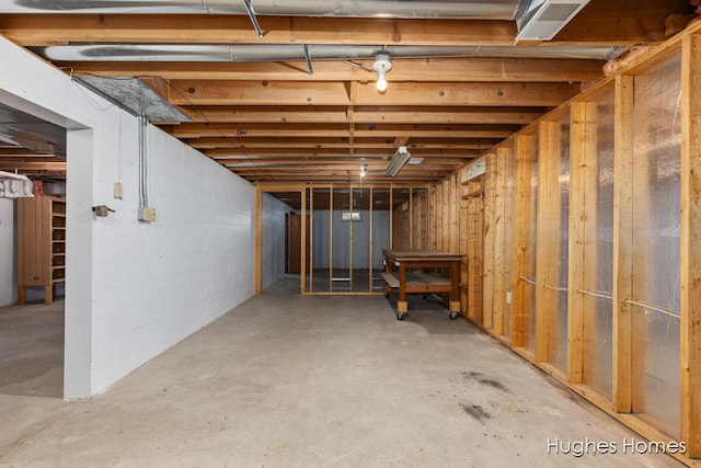 7970 Burlingame Ave SW, Byron Center, MI 49315 - view of unfinished basement