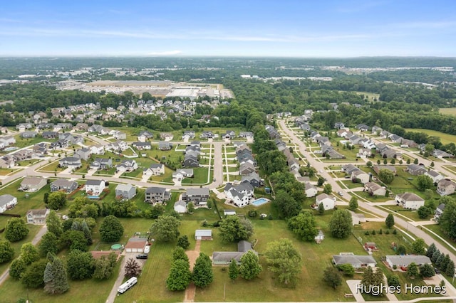 7970 Burlingame Ave SW, Byron Center, MI 49315 - aerial view of property and surrounding area featuring nearby suburban area
