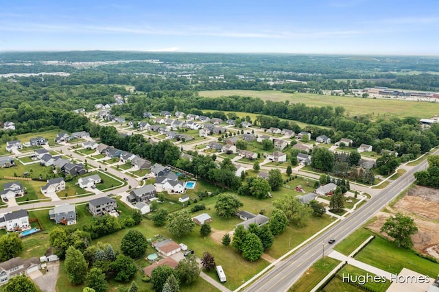7970 Burlingame Ave SW, Byron Center, MI 49315 - aerial view of property and surrounding area with nearby suburban area