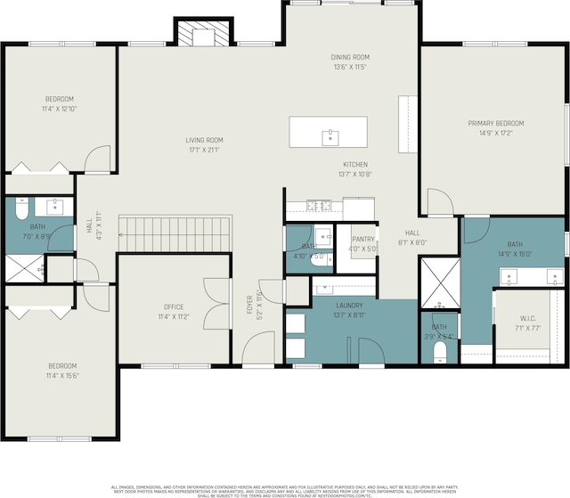 10924 Mystic Heights Trl, Michigan, MI 49071 - view of property floor plan