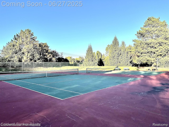 30715 River Crossing St, Bingham Farms, MI 48025 - view of tennis court