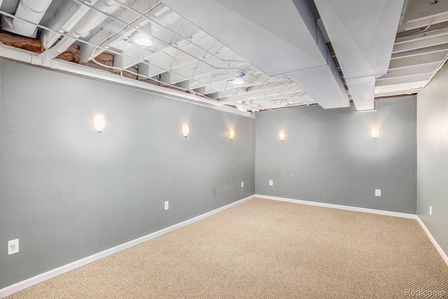 11632 Glen Mary Dr, Byron, MI 48418 - finished below grade area with carpet floors
