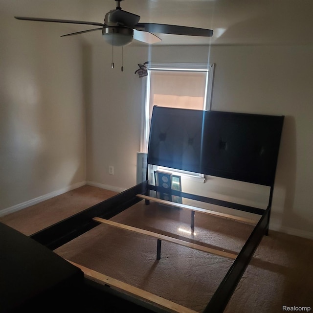 18918 Hartwell, Detroit, MI 48235 - unfurnished bedroom featuring baseboards and carpet floors