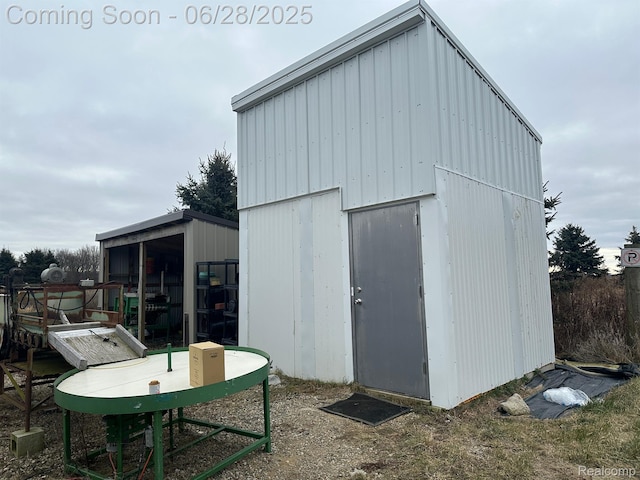 2652 Murphy Lake Rd, Silverwood, MI 48760 - view of pole building