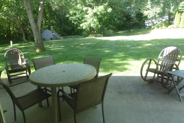 1314 Honeysuckle Ln, Niles, MI 49120 - view of patio featuring outdoor dining space