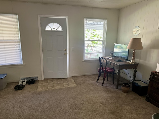 1805 Lakeshore Dr, Saint Joseph, MI 49085 - foyer featuring carpet