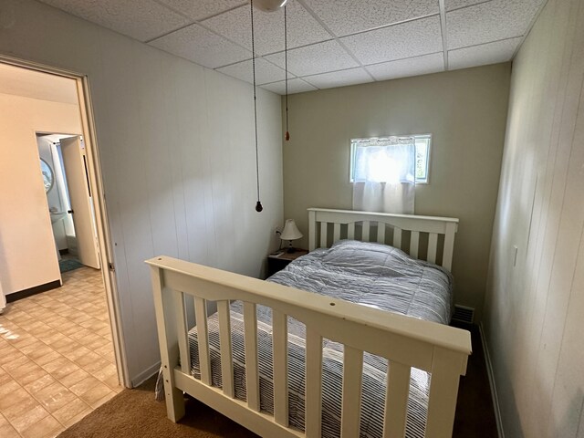 1805 Lakeshore Dr, Saint Joseph, MI 49085 - bedroom with a drop ceiling