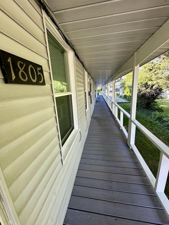 1805 Lakeshore Dr, Saint Joseph, MI 49085 - view of wooden terrace