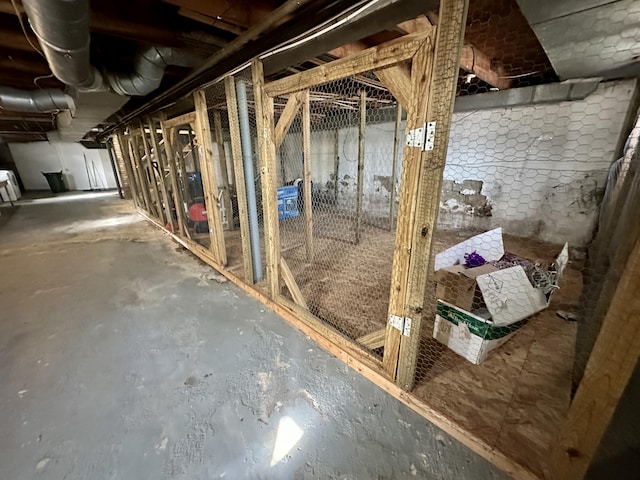1805 Lakeshore Dr, Saint Joseph, MI 49085 - view of unfinished basement