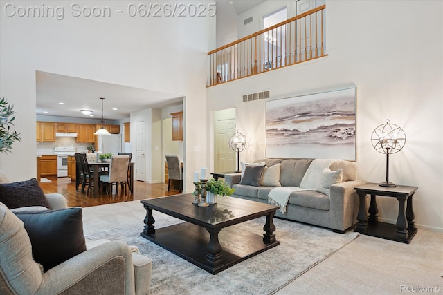 2538 Campbell Ct, Canton, MI 48188 - living room with recessed lighting and light wood-style floors