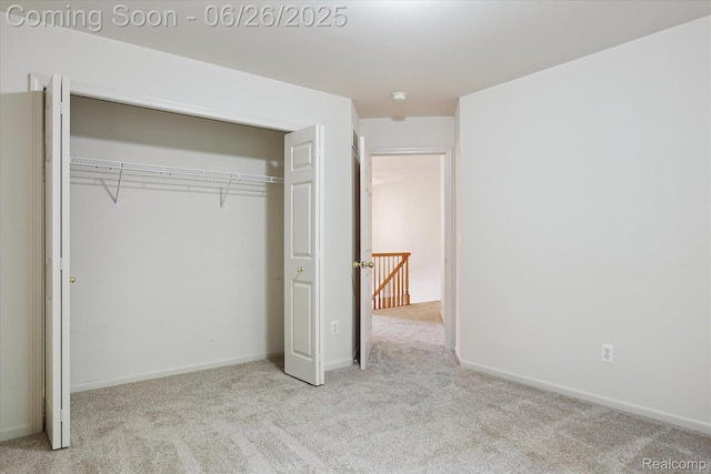 2538 Campbell Ct, Canton, MI 48188 - unfurnished bedroom with carpet floors and a closet