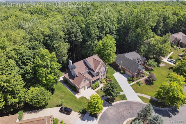 2538 Campbell Ct, Canton, MI 48188 - drone / aerial view of a forest