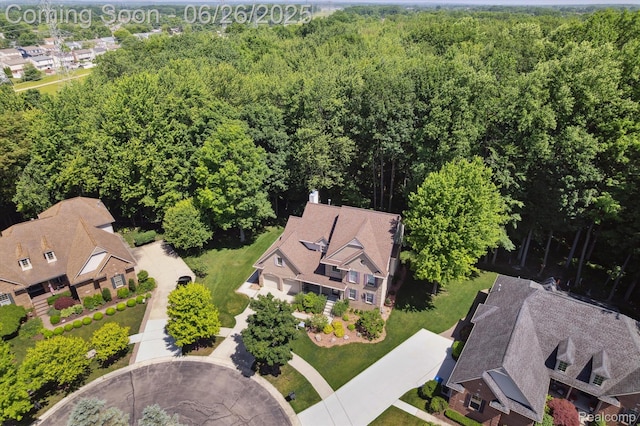 2538 Campbell Ct, Canton, MI 48188 - aerial view of a forest