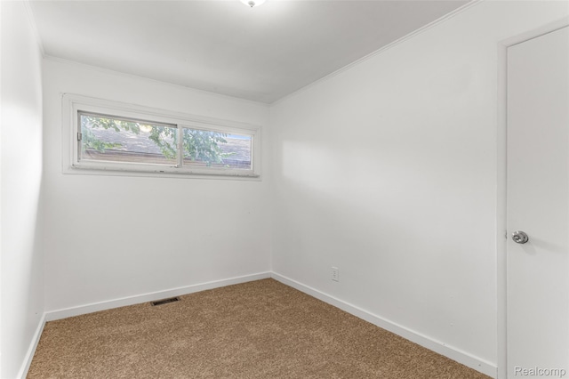 1085 Pennsylvania Ave, Lincoln Park, MI 48146 - carpeted empty room with ornamental molding and baseboards
