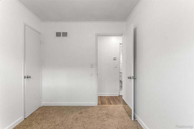 1085 Pennsylvania Ave, Lincoln Park, MI 48146 - spare room with carpet flooring and ornamental molding